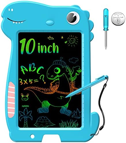 Banne LCD Writing Tablet for Kids 10 polegadas coloridas almofadas de desenho coloridas Brinquedos de criança para meninos e meninas