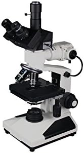 Radical 2000x Profissional Trinocular Medical Metalurgical Industrial Composto Microscópio W Top e Bottom refletido e transmitido luz LED