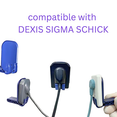 Titulares de sensores de raio X digital. Compatível com o sensor adulto de Dexis Schick e Sigma. Anéis não incluídos