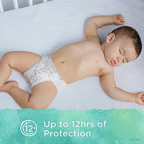 Fraldas tamanho 5, 19 contagem - pampers fraldas de bebê descartáveis ​​de proteção pura, pacote jumbo
