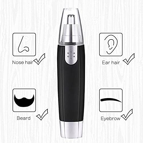 Aparelhador de cabelos do ouvido e nariz Clipper Nariz Hair Trimmer Para homens e mulheres, sobrancelha impermeável e aparador de cabelo