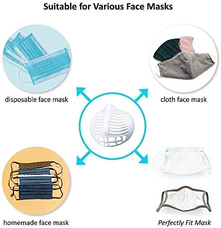 Máscara de máscara Bakhais Máscara confortável de máscara - Proteção de batom Bocal e porta -nariz - mais máscara espacial