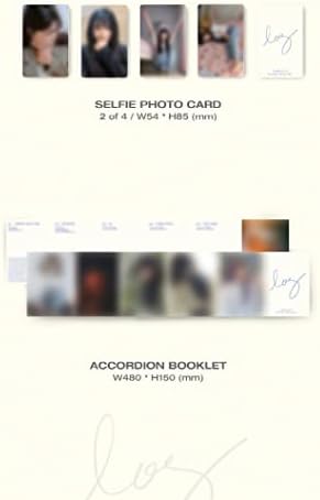 Apink Jeong Eunji log 1st Remake Album Platform Versão Card Titular+FotoCard Álbum+Selfie PhotoCard+Acordeão