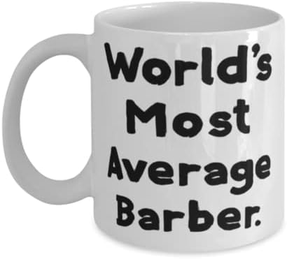 Barbeiro mais médio do mundo. Barbeiro 11 onças de caneca de 15 onças, belo barbeiro, copo para homens mulheres