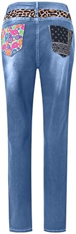 Cokuera feminina lisada reta Lacks jeans coloridos finos casuais casuais