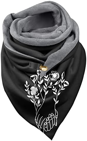 Lenços de Natal para mulheres mulheres penhas estampa vintage boho lenço shawls envolve o inverno quente curto bohemian seda invólucro