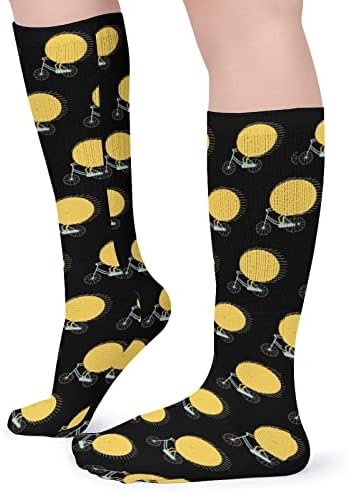 Ciclo Sun Sports Socks Meias quentes meias de meias altas para homens homens administrando uma festa casual