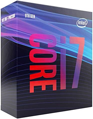 Intel Core i7-9700 Processador de desktop 8 núcleos até 4,7 GHz LGA1151 300 Series 65W