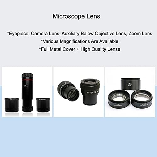 Equipamento de microscópio de laboratório 0,4x C Lentes de montagem Oficina de microscópio de ocular tamanho 23,2mm 30mm 30,5mm Microscópio Acessórios para microscópio