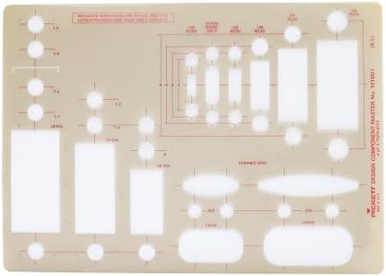 Pickett Design Component Master Modelos, 4 modelos por conjunto, 1 conjunto cada