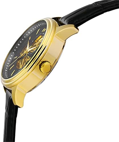 Invicta Men 22578 Vintage Analog Display Automático Self Wind Black Watch