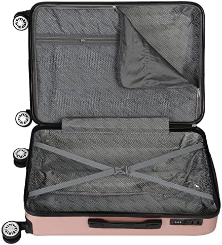 Dameing Luggage 3 Peças Conjuntos, ABS+PC Viagem Hardshel