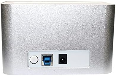 Caso de alta velocidade de Yebdd externo SATA para USB 3.0 3.5 disco rígido externo HDD Docking Station SATA Aluminium 1 Bay