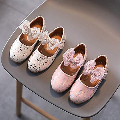 Sapatos para meninas de flor de criança Mary Jane Sapatos Casual Slip On Ballet Flat For Party School Wedding