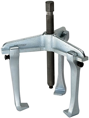 GEDORE 1.07/1A1-B Puller universal, padrão de 3 braços, pernas rígidas com freio de perna 130x100 mm