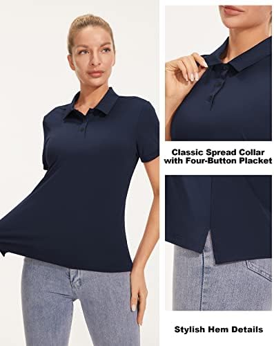 Camisas de pólo de golfe feminino
