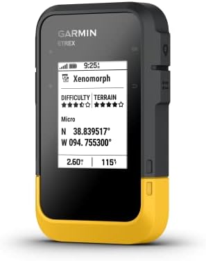Garmin Etrex® SE GPS Handheld Navigator, duração extra da bateria, conectividade sem fio, suporte a multi-Gnss, tela legível por luz