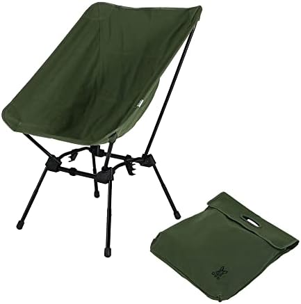 Cadeira Dod Sugoi - Uma cadeira portátil de acampamento e mochila ajustável à altura e ângulo ideal para qualquer atividade ao ar livre