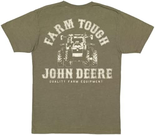 Camiseta de manga curta dura de John Deere Men Deere