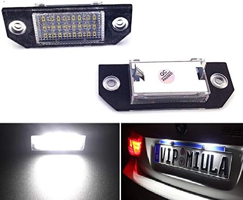 Rui Xin 213 Luz de placa LIVRA PLACA DE NÍVEL DE LED LED Substituição 2pcs para Ford Focus Mk2 03-08 C-MAX 03-