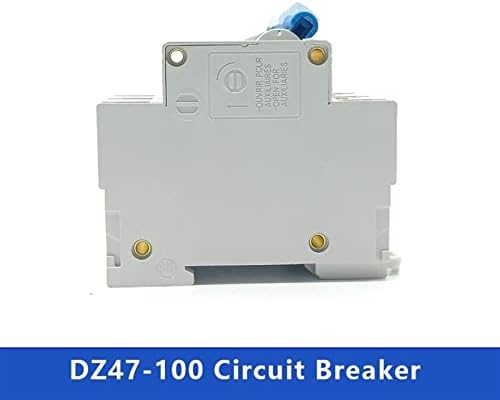 Lidon 1PCS Disjuntor DZ47 63A 80A 100A 125A MCB 10KA Capacidade de ruptura de alta capacidade de ruptura Miniatura Chave