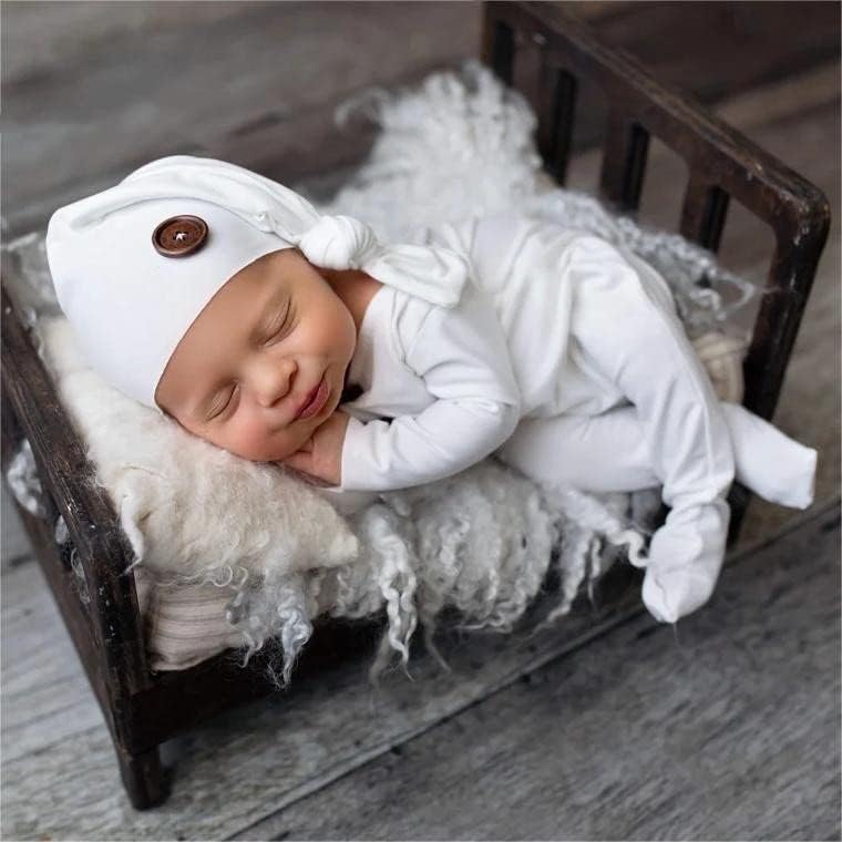 Foffbbpphoto recém -nascido fotografia de bebê roupas roupas menino menina foto de crochê infantil de crochê adereços