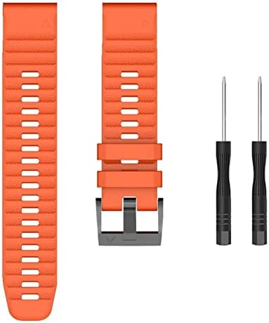 Twrqa 26 22mm Wick Fit Watch Band para Garmin Fenix ​​7 7x 6x 6Pro assistir Silicone Easy Fit Wrist Strap for fenix 5x 5 3 3hr