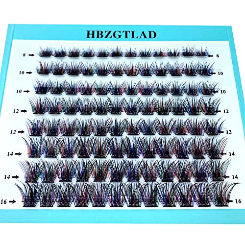 HBZGTLAD NOVOS CLUSTROS DE EYELASH MIX