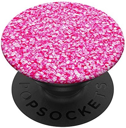 Pretty Pink Princess Diamond Sparkles Popsockets PopGrip: Swappable Grip para telefones e tablets