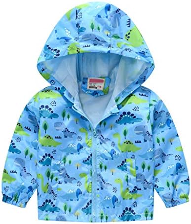Zip Kids Casated Boys Boys à prova de vento bebês crianças casaco de outono zíper grils jaqueta imprimida infantil e criança