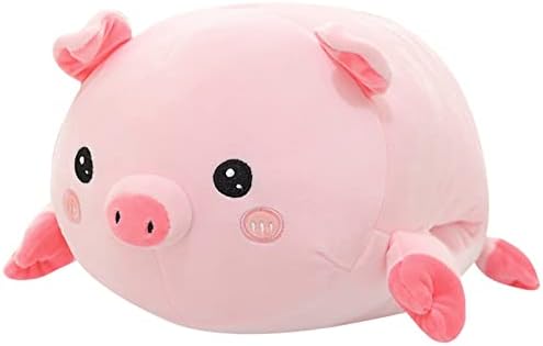 JRENBOX PLUSH Toys Cartoon Soft Pig Panda travesseiro para dormir