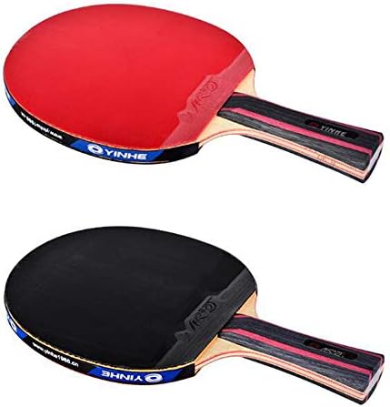 Sshhi ping pong paddle, alça de flare, pingue -pongue de 6 estrelas conjunto, adequado para jogadores seniores, moda/como mostrado/alça