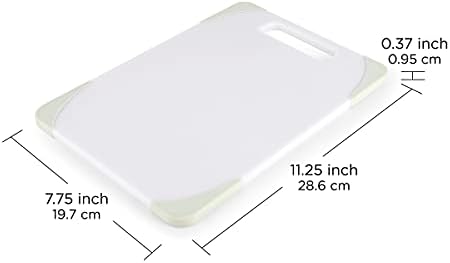 Copco não-lip pequeno placa de corte de plástico, 7,75x11,25 polegadas, pistache
