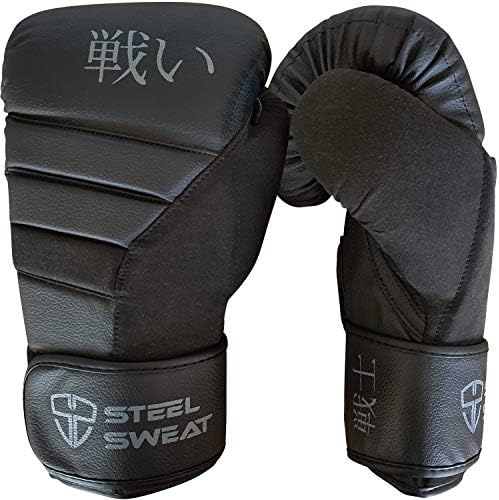 Luvas de boxe de suor de aço - Luvas de treinamento para socos, sparring, kickboxing e Muay Thai - Men & Women - Senshi