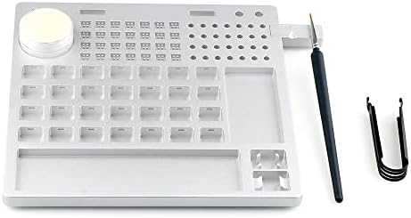 KIIBOOM 28 interruptores CNC Alumínio da estação lubrificante abridor de chave para teclado mecânico personalizado