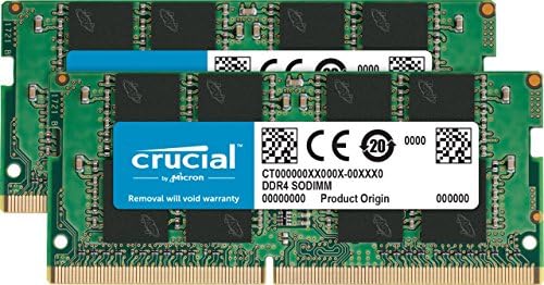Kit Crucial de 32 GB DDR4 2133 MT/S DR x8 SODIMM 260 PIN MEMÓRIA - CT2K16G4SFD8213