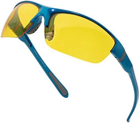 Vitenzi Night Vision óculos para homens e mulheres Anti -brilho Segurança para o dia noturno dirigindo óculos de sol