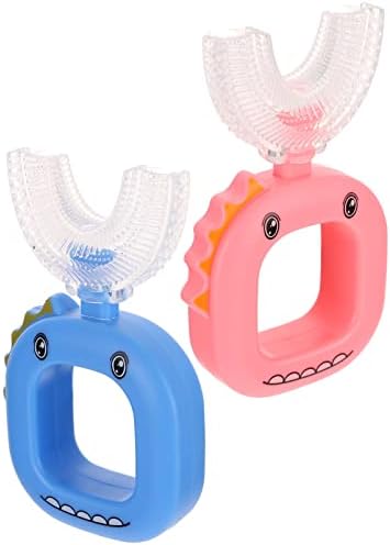 Ferramentas para as mãos doiTool Crianças escova de dentes de silicone u forma infantil escova de dentes garra manual