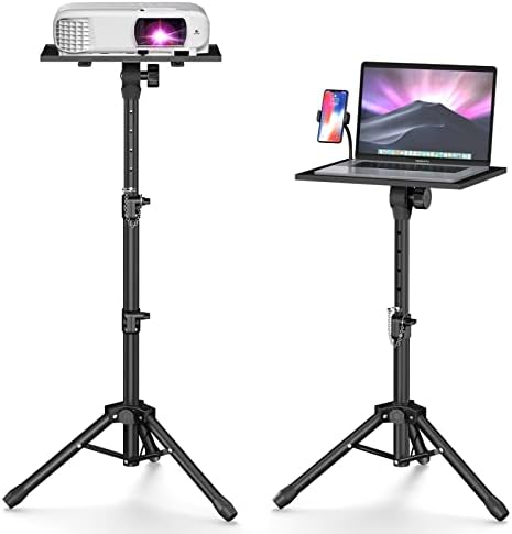 Stand WPHold Projector, Tripé do Projector ao ar livre, altura ajustável do suporte para laptop Tripé 22 a 46 polegadas,