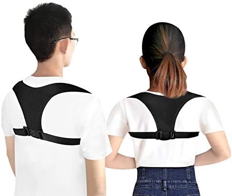 N/A Corretor de postura para a correia traseira Evite alívio de alívio Postura de dor As cintas de suporte da clavícula