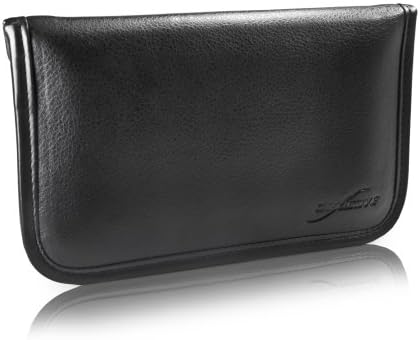 Caixa de ondas de caixa compatível com o OnePlus 5T - Elite Leather Messenger bolsa, design de envelope de capa de