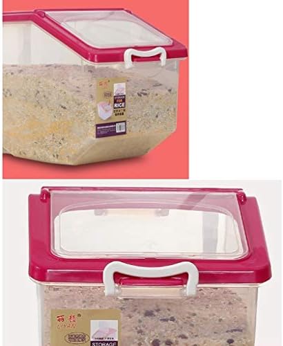 MNB Rice Bucket Storage Caixa de arroz de 25 kg de farinha de farinha de farinha de farinha de farinha de farinha de farinha grossa cilindro de arroz à prova de insetos