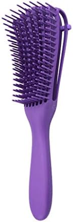 XDKLL Defina a escova de cabelo Massagem de cabelo molhado pente de cabelo hairbrush escova ondulada/curlywet/seco/óleo/cabelo grosso