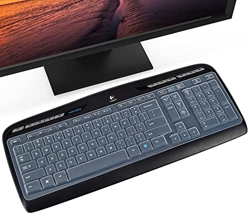 Cappa do teclado de silicone para a pele do teclado Logitech MX Keys/Logitech Craft Advanced Wireless Teclado, acessórios Logitech