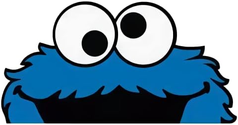 Okimari-Cookie Monster Sesame Street Car Sticker Anime Decal Vinil