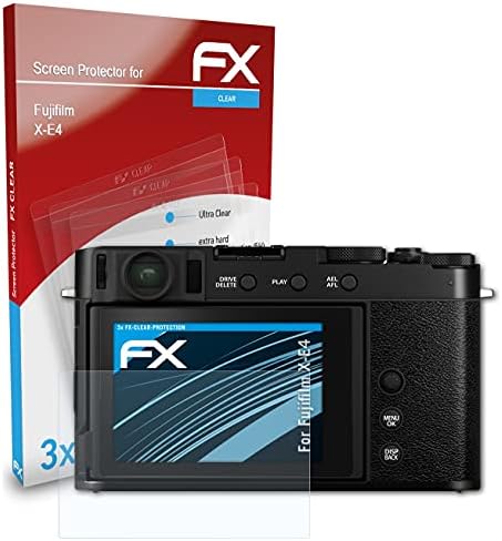 AtFolix Screen Protection Film Compatível com Fujifilm X-E4 Protetor de tela, filme de proteção Ultra-Clear FX