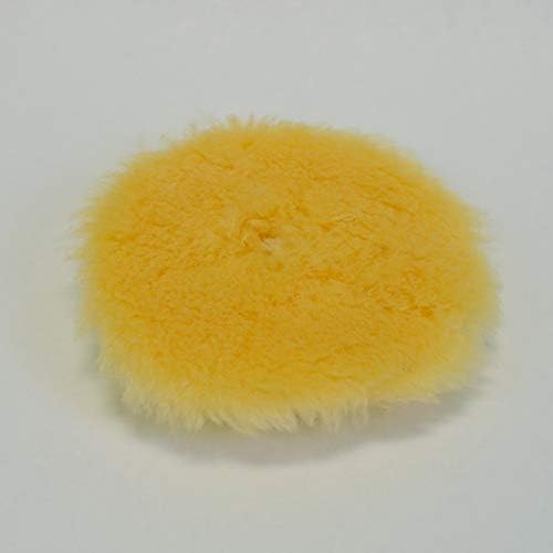 Rupias para a almofada de lã amarela média 90mm/ 3,5
