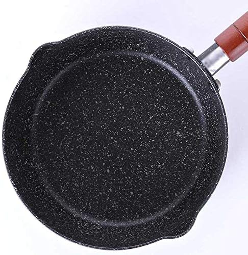 Sopa Pot Pote antiaderente da panela de molho de granito de molho de molho com alça de madeira teda de cozinha de alumínio de alumínio