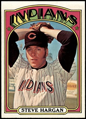 1972 Topps 615 Steve Hargan Cleveland Indians NM/MT Indians