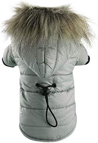 Dog Roupas de inverno para cães grandes garotas de estimação aquecem jaqueta de algodão, traje de cachorro de inverno para casacos